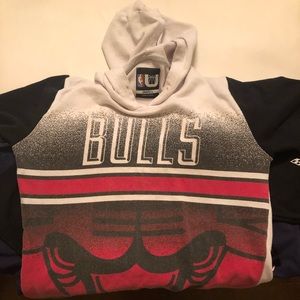 vintage hoodie Chicago Bulls NBA rare lightening